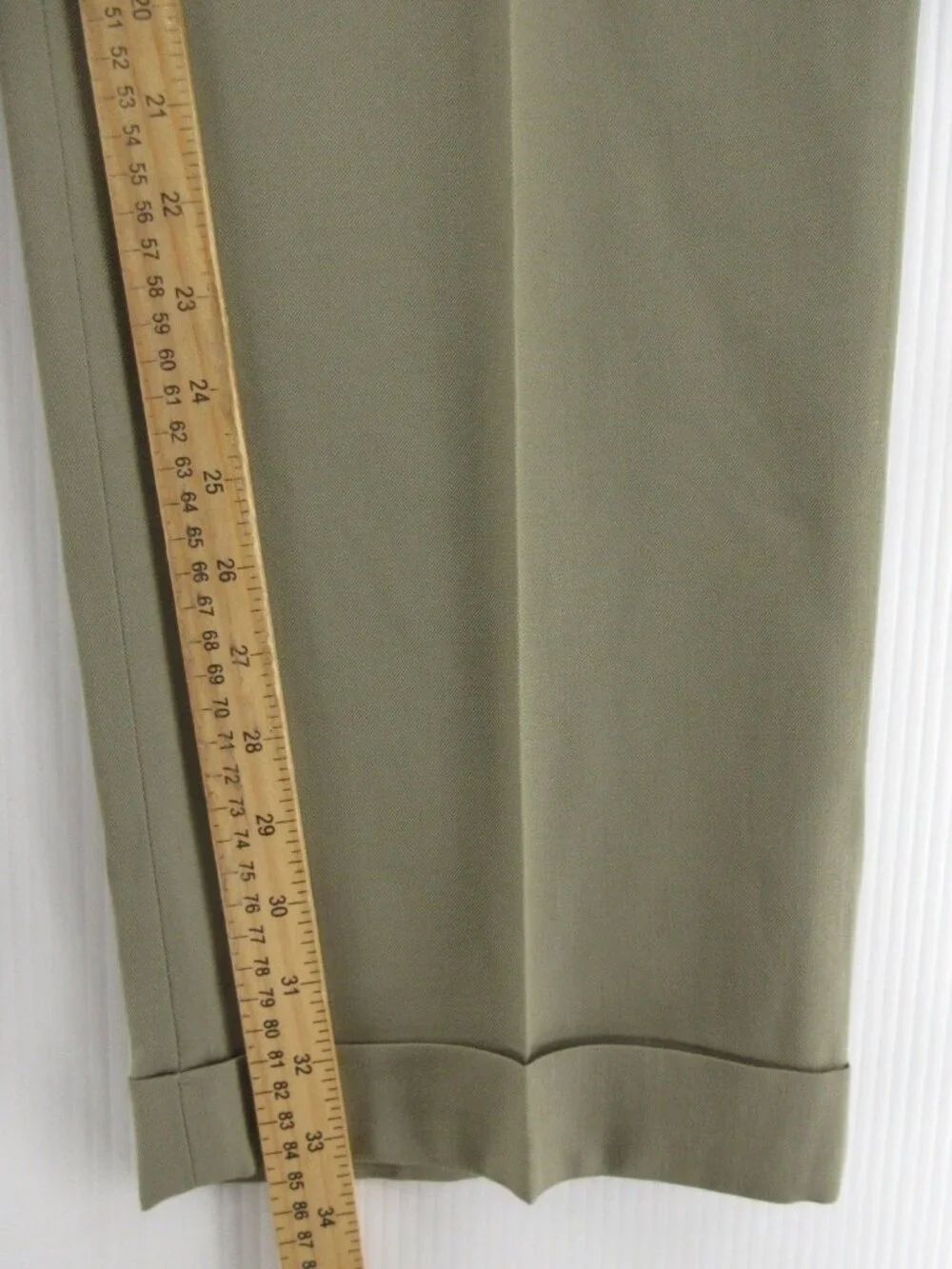 VINTAGE Brooks Brothers Pants 40X33 Wool Trousers Slacks Pleated NEW